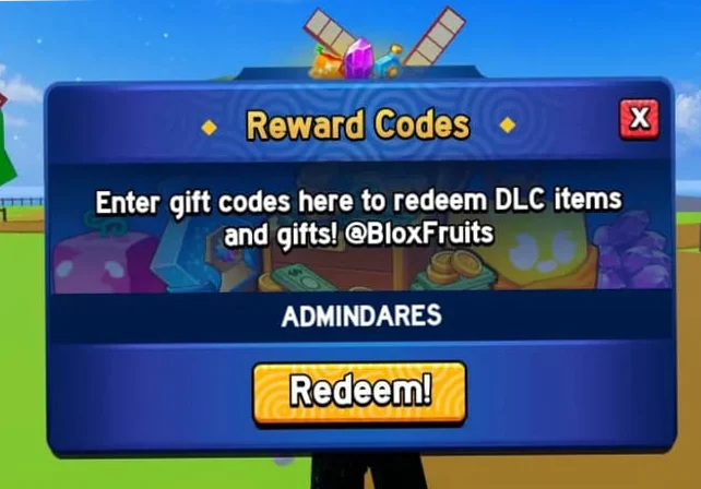 ¿Por qué mi código de Blox Fruits no funciona?